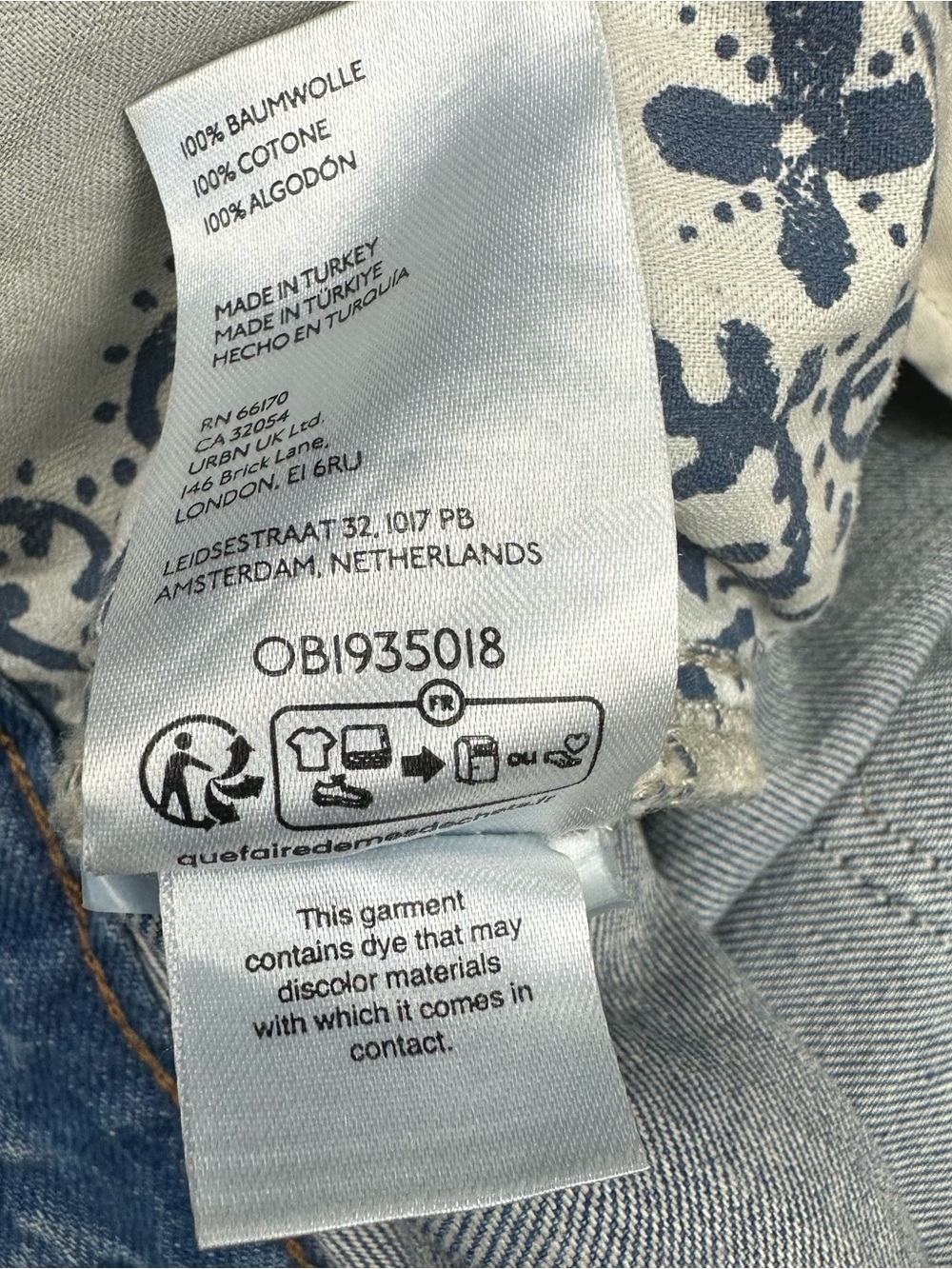 We The Free High Top Wide Crop Jeans Size 29 Light Wash - Picture 13 of 14